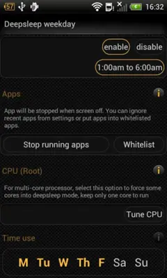 Deep Sleep Battery Saver android App screenshot 1